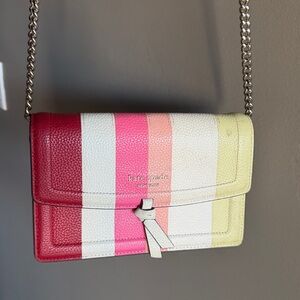 Kate Spade Multicolor Striped Crossbody Small Bag